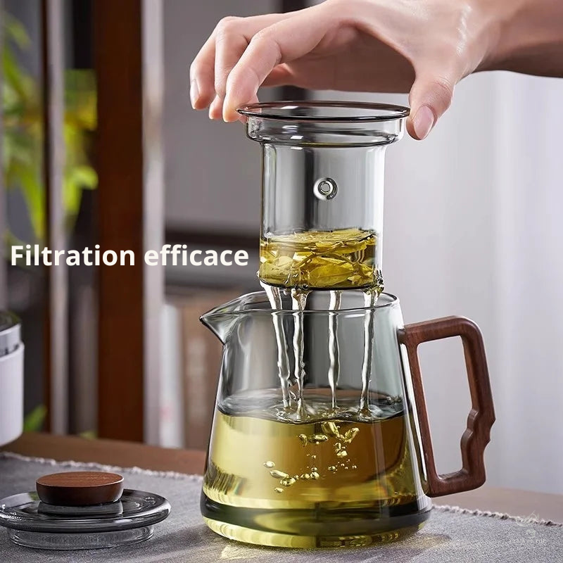 Théière Noémie – Théière en verre borosilicate double paroi (620ml)