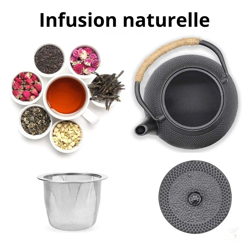 Théière Kuroha – Theière Japonaise – (600ml-1,2 L)