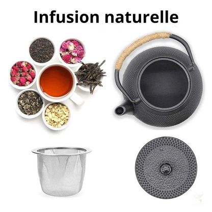 Théière Kuroha – Theière Japonaise – (600ml-1,2 L)