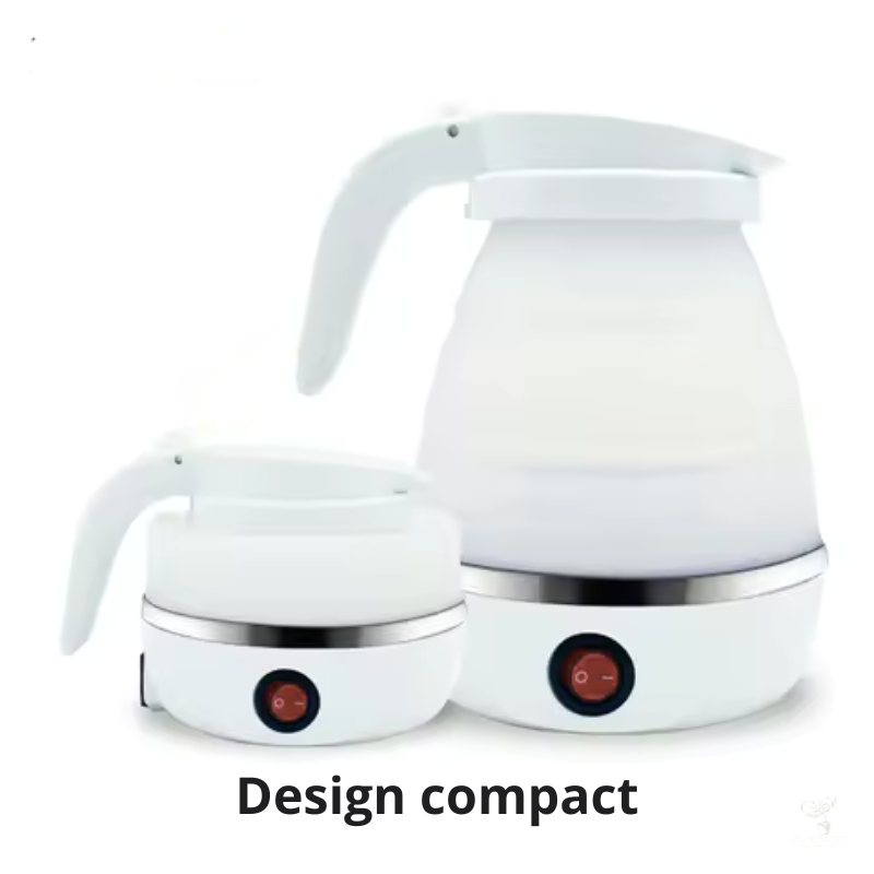 Théière Luna – Théière électrique pliable & compacte (0,6 L)