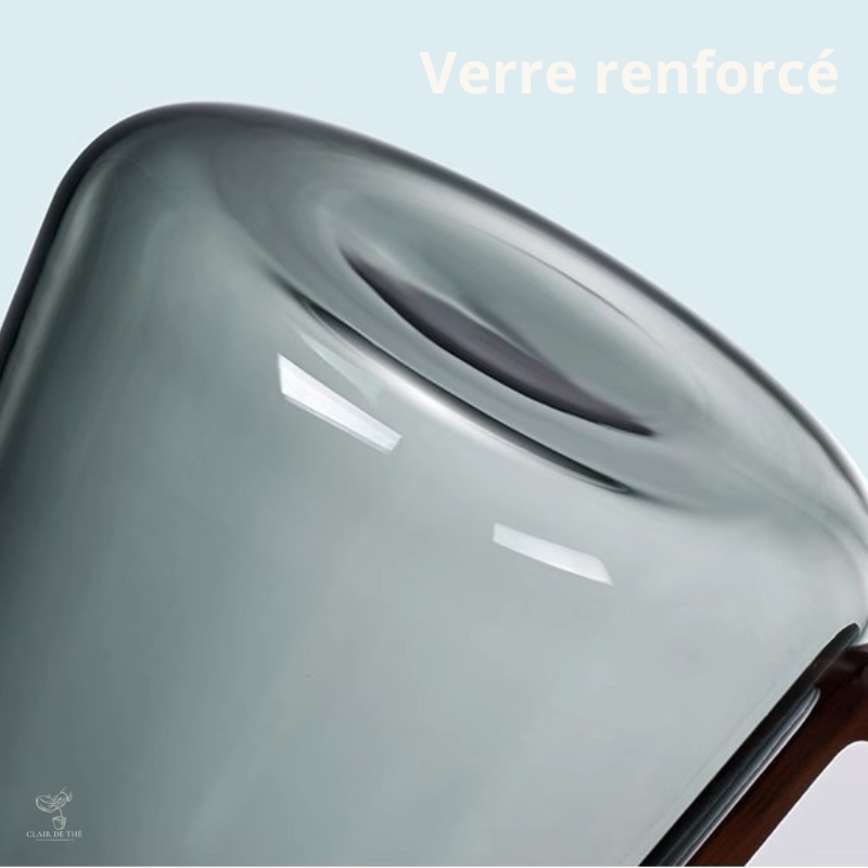 Théière Noémie – Théière en verre borosilicate double paroi (620ml)