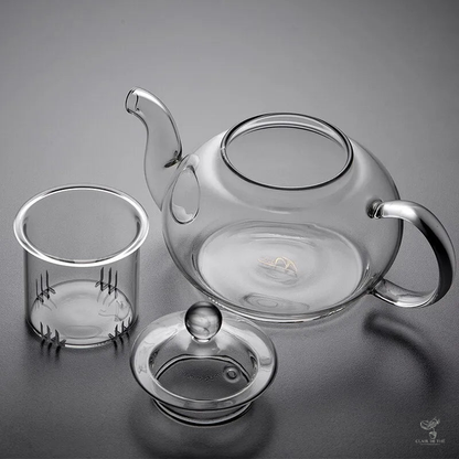 Théière Clara –  Théière en verre transparente | Verre Borosilicate & Infuseur Inox