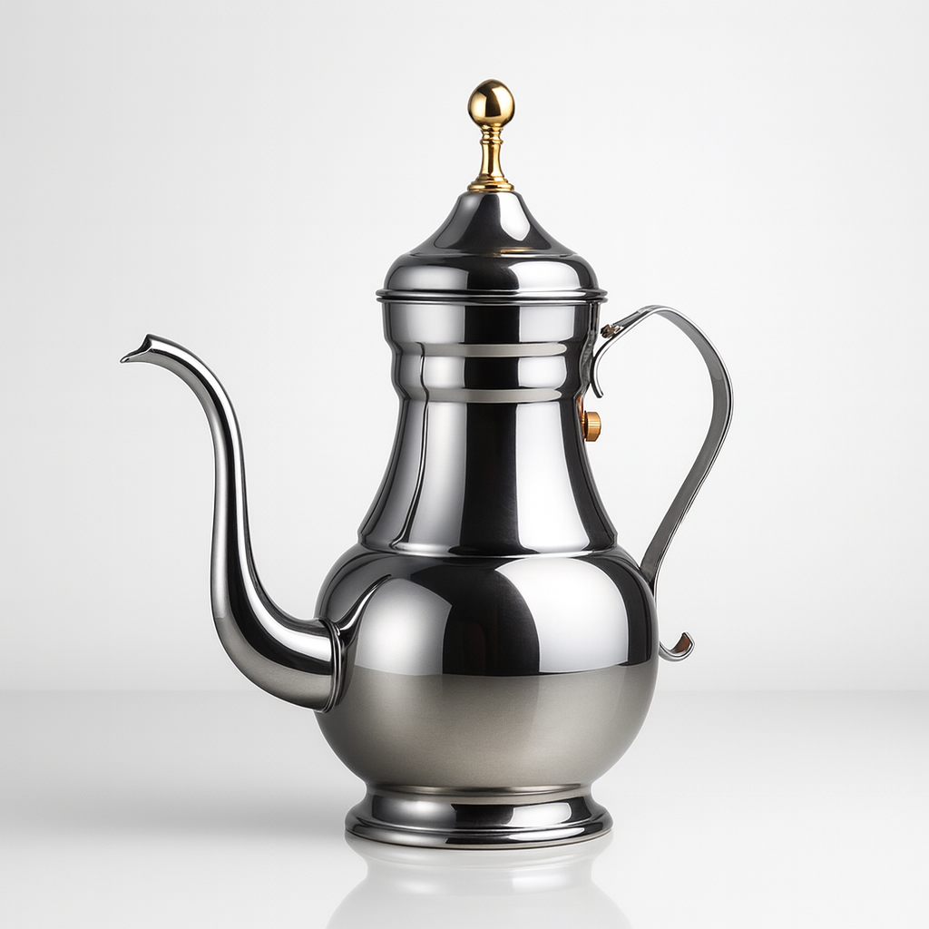 Théière Layla – Théière marocaine en acier inoxydable