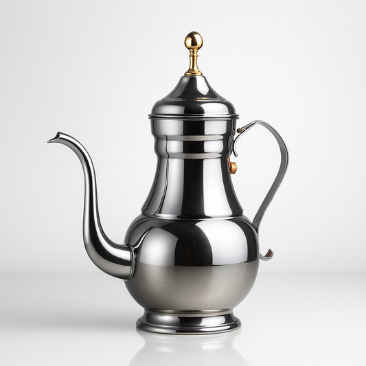 Théière Layla – Théière marocaine en acier inoxydable