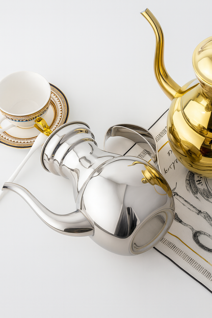 Théière Layla – Théière marocaine en acier inoxydable