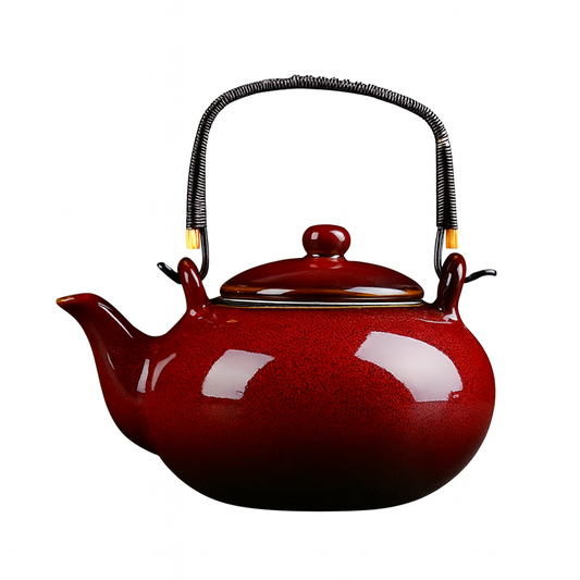 Théière Aokiri – Théière en céramique Tiannmu artisanale (650 ml)