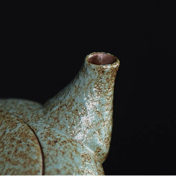 Théière Wabi Sabi – Théière en céramique émaillée artisanale (250 ml)