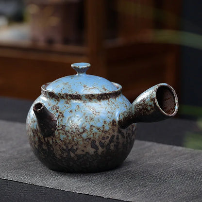 Théière Kuro Yoko – Théière japonaise kyusu en céramique (350 ml)