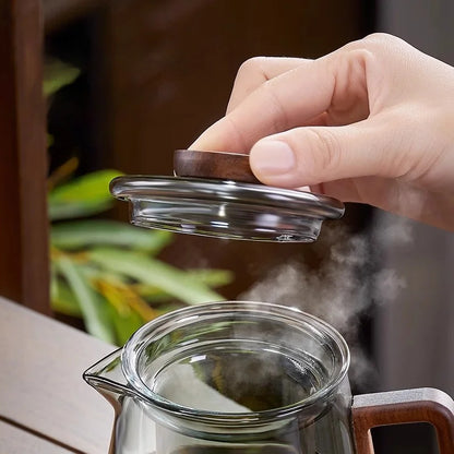 Théière Noémie – Théière en verre borosilicate double paroi (620ml)