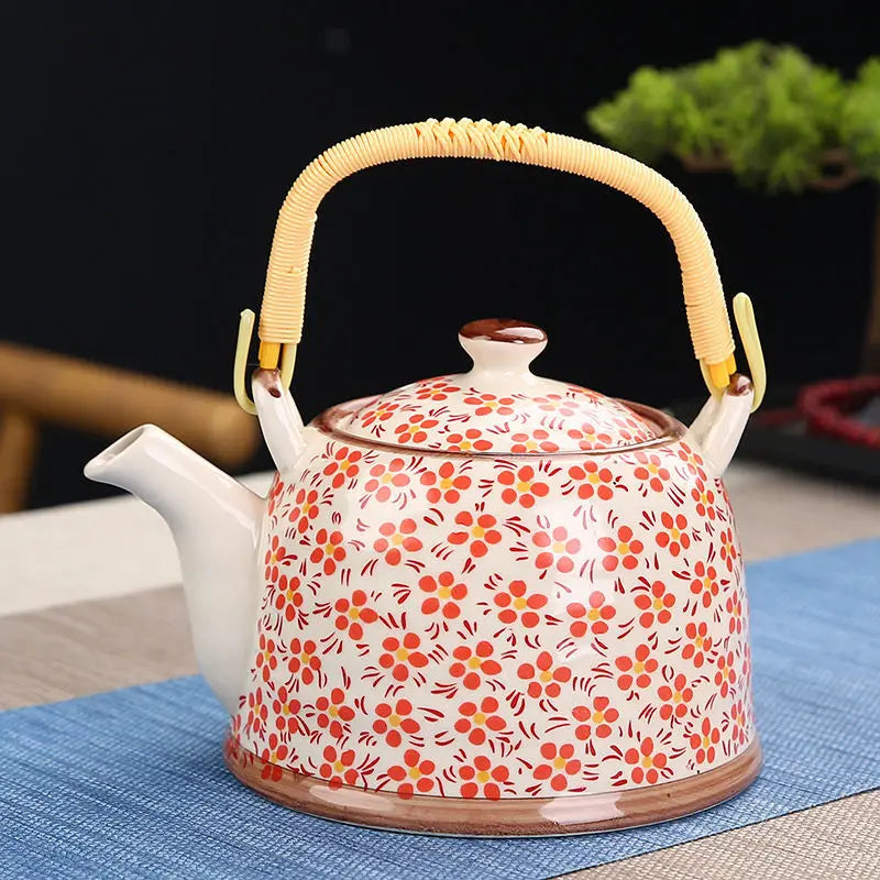 Théière Calliope – Théière en porcelaine florale (900 ml)