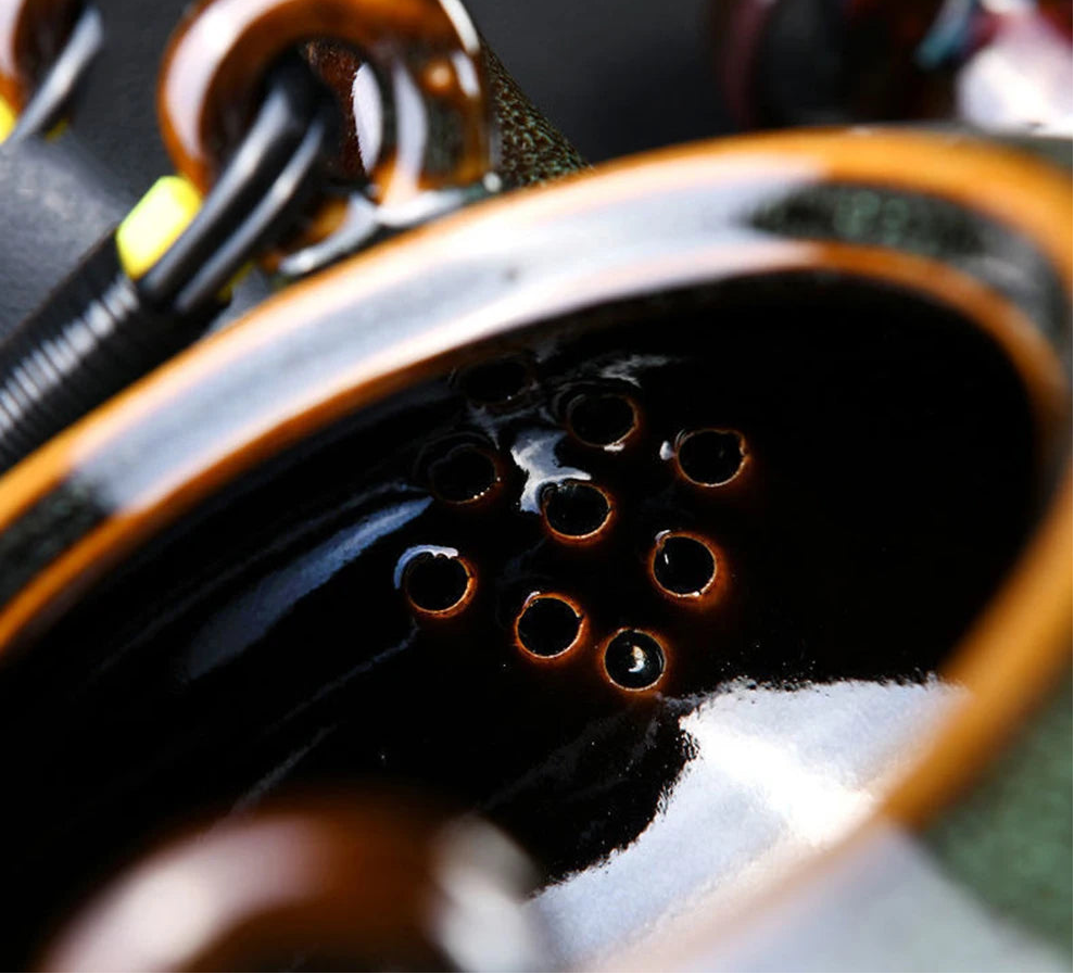 Théière Sage – Théière en céramique émaillée artisanale (500 ml)