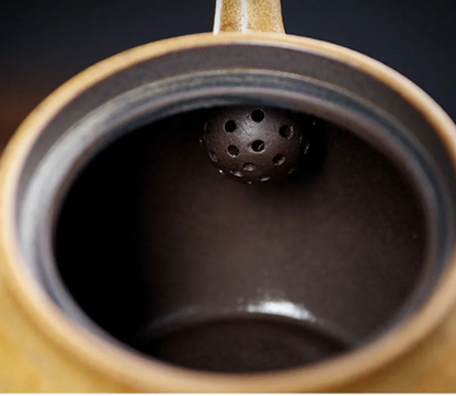 Théière Kuro Yoko – Théière japonaise kyusu en céramique (350 ml)
