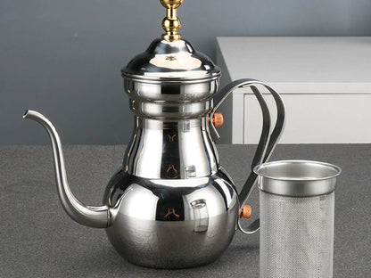 Théière Layla – Théière marocaine en acier inoxydable