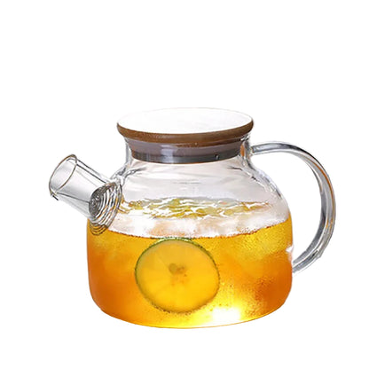 Théière Inès – Théière en verre borosilicate transparente (1L-1.8L)