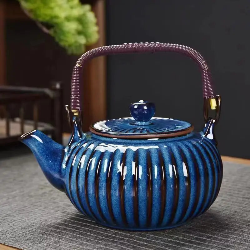 Théière Sage – Théière en céramique émaillée artisanale (500 ml)