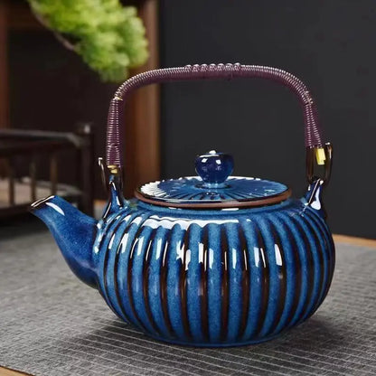 Théière Sage – Théière en céramique émaillée artisanale (500 ml)