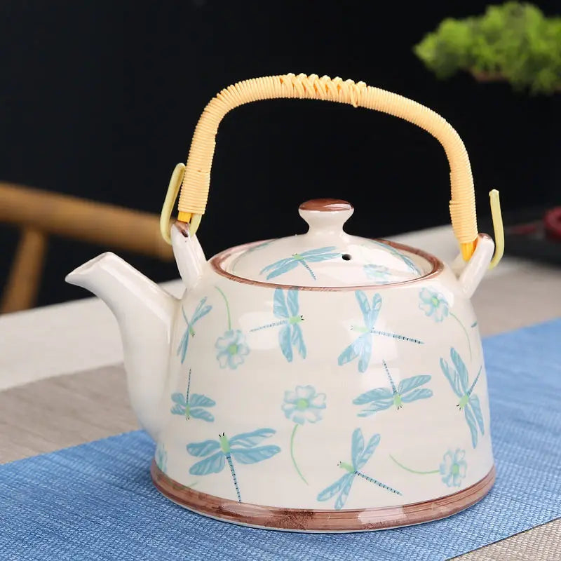 Théière Calliope – Théière en porcelaine florale (900 ml)