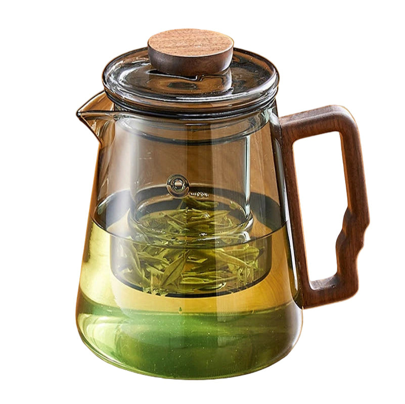 Théière Noémie – Théière en verre borosilicate double paroi (620ml)