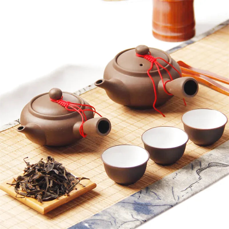Théière Akiko en argile Yixing Zisha, vue supplémentaire