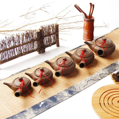 Théière Akiko – Théière japonaise en argile violette (100 ml – 450 ml)