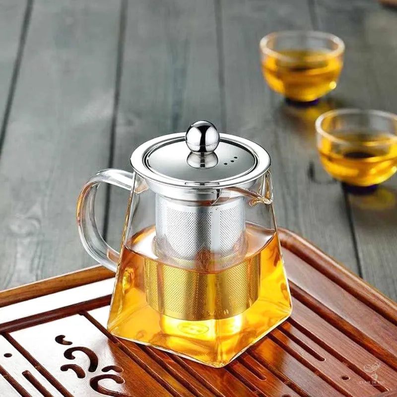 Théière Alma en verre borosilicate, vue supplémentaire