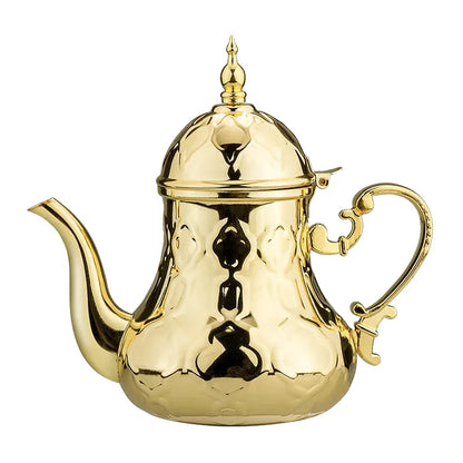 Théière Amira, finition dorée