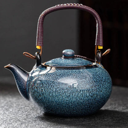 Théière Aokiri, coloris bleu