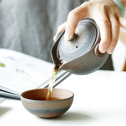 Théière Kazuki – Théière japonaise en céramique artisanale (180 ml)
