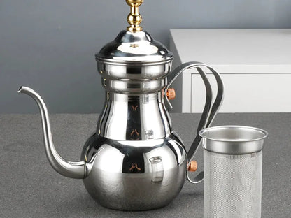 Théière Layla – Théière marocaine en acier inoxydable
