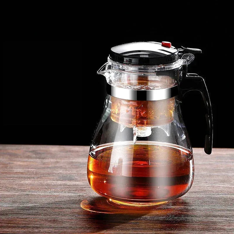 Théière Léna en verre borosilicate, contenance 1200 ml