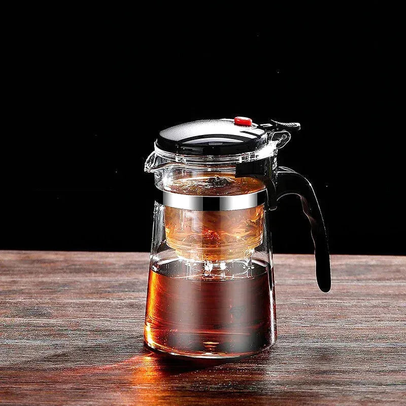 Théière Léna en verre borosilicate, contenance 500 ml