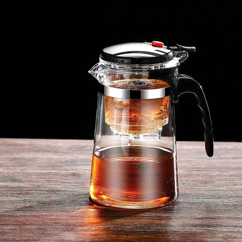 Théière Léna en verre borosilicate, contenance 750 ml