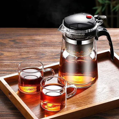 Théière Léna en verre borosilicate, vue supplémentaire