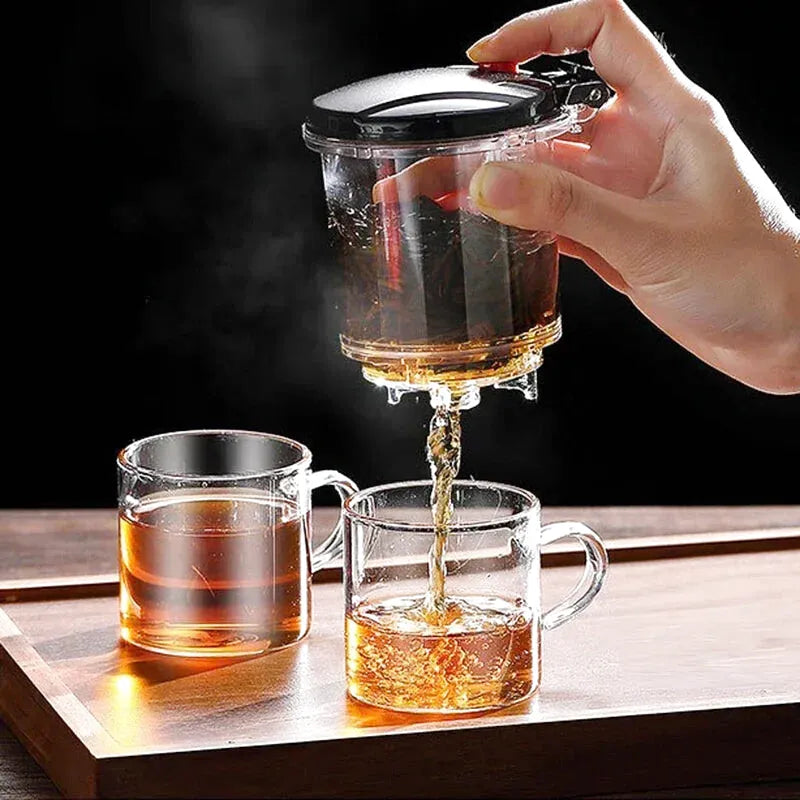 Théière Léna en verre borosilicate, vue supplémentaire