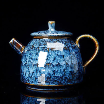 Théière Miyu, coloris bleu