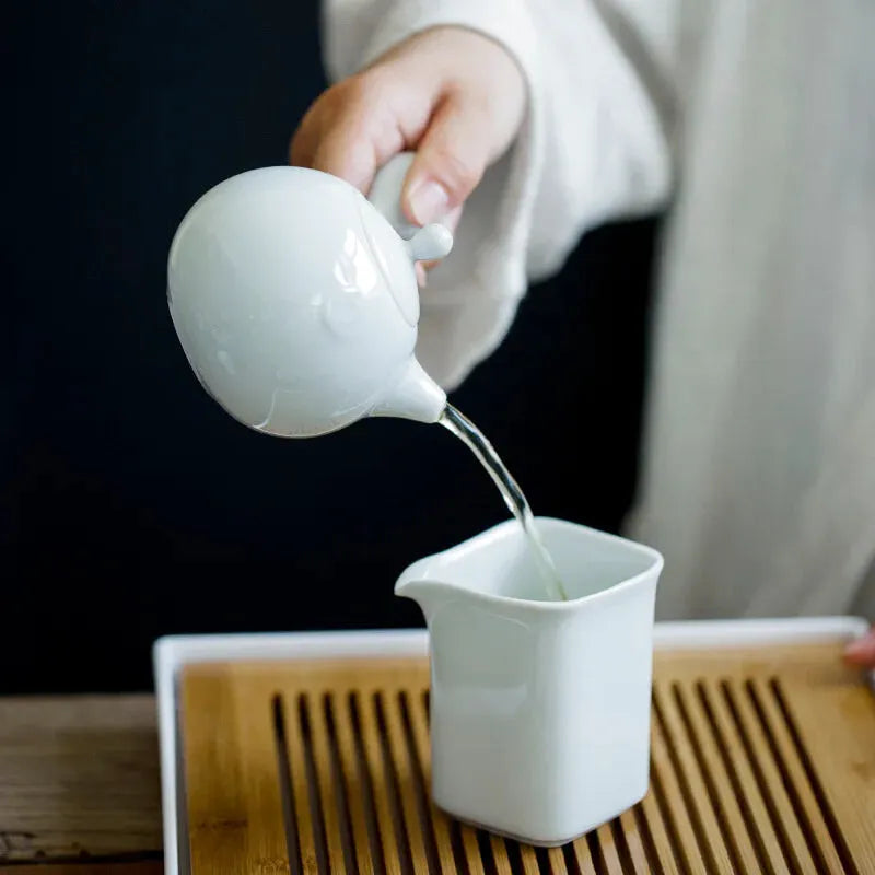 Théière Shiro Hana, coloris blanc