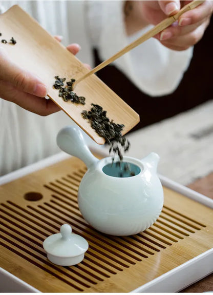 Théière Shiro Hana, coloris blanc
