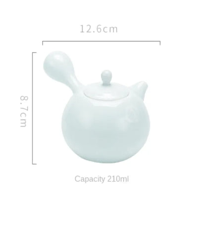 Théière Shiro Hana, coloris blanc